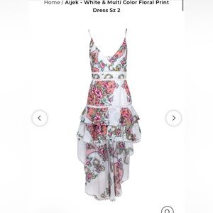 Aijek high low dress